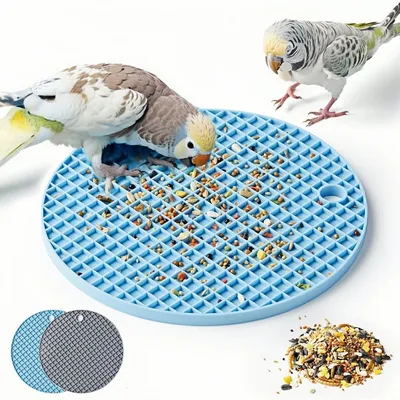ZooVenture Lot de 2 tapis d'alimentation lente pour oiseaux