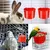 ZooVenture Lot de 20 bols d'alimentation et abreuvoirs pour cage d'oiseaux