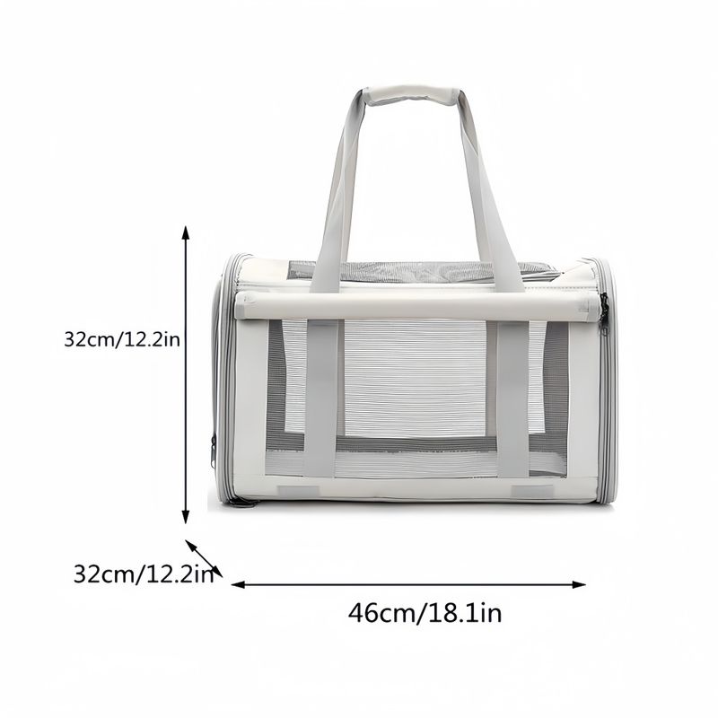 FurryFusion Sac de transport pour chien et chat