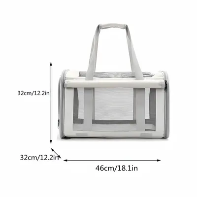 FurryFusion Sac de transport pour chien et chat
