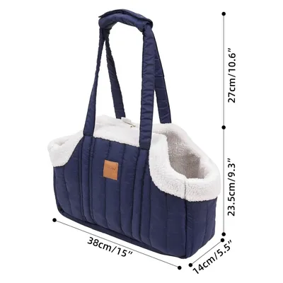 IntiMeg Sac de transport pour chat d'hiver