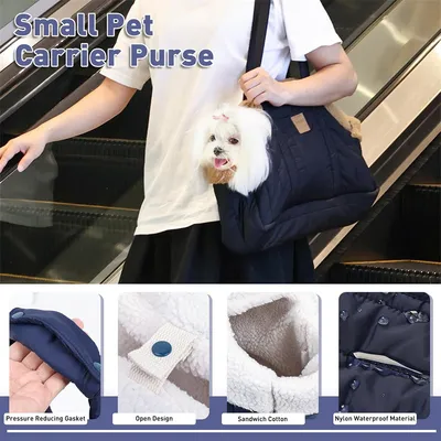 IntiMeg Sac de transport pour chat d'hiver