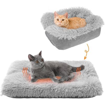 IntiMeg Double fonction tapis de lit pour chat et chien