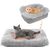 IntiMeg Double fonction tapis de lit pour chat et chien