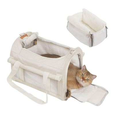 IntiMeg Sac de transport pour chat avec coussin chauffant