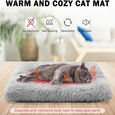 IntiMeg Double fonction tapis de lit pour chat et chien
