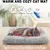IntiMeg Double fonction tapis de lit pour chat et chien