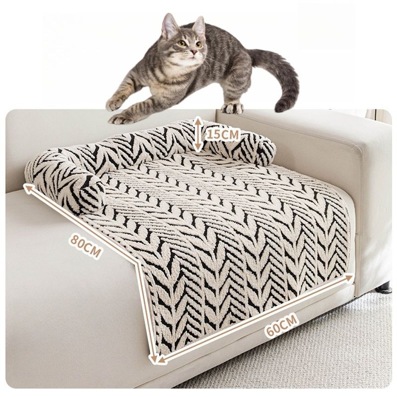 IntiMeg Tapis pour chien et chat en peluche