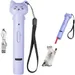 IntiMeg Jouet interactif pour chat avec pointeur laser, rechargeable