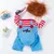 FurryFusion Halloween-Kostüm für Hunde: Krimineller mit Messer FurryFusion Halloween-Kostüm für Hunde: Krimineller mit Messer