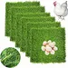 ZooVenture Tapis de gazon artificiel pour nichoirs de poules