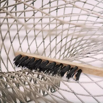 ZooVenture Lot de 3 brosses de nettoyage en bois pour cage d'oiseaux