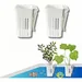 ZooVenture Set mit 2 Aquarienpflanzenhaltern