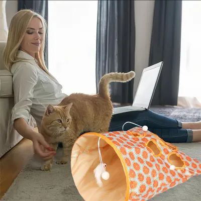 IntiMeg Sac de jeu  de jouets pour chat