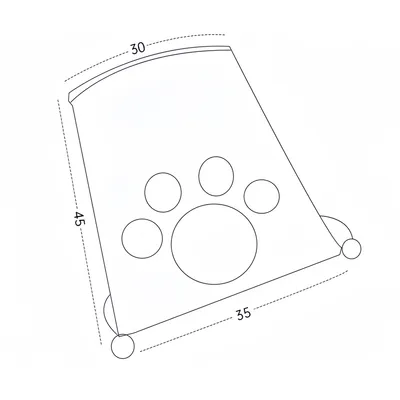IntiMeg Sac de jeu  de jouets pour chat