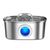 FurryFusion Fontaine à eau automatique pour chat en acier inoxydable