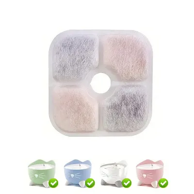 IntiMeg Filtre pour fontaine à eau pour animaux de compagnie (3 pièces) IntiMeg Filtre pour fontaine à eau pour animaux de compagnie (3 pièces)