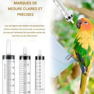 ZooVenture Futterröhrchen für Jungvögel