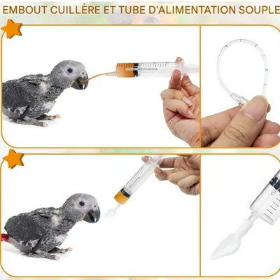 ZooVenture Futterröhrchen für Jungvögel