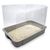 FurryFusion Lot de 3 Protections latérales pour bac à litière de chat
