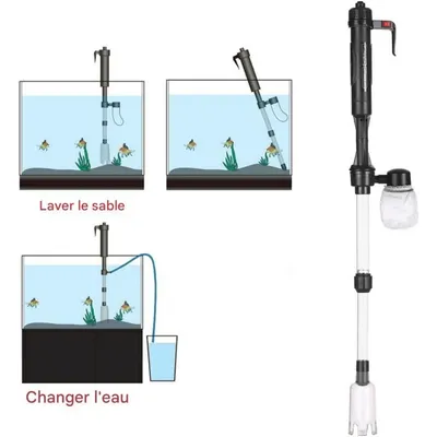 ZooVenture Nettoyeur de sable pour aquarium électrique