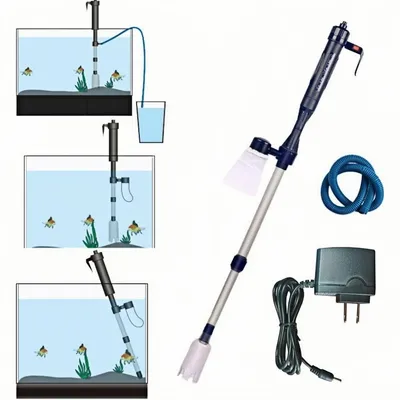 ZooVenture Nettoyeur de sable pour aquarium électrique