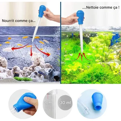 ZooVenture Lot de pipettes et nettoyeurs pour aquarium