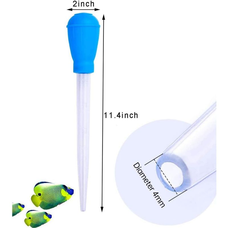 ZooVenture Lot de pipettes et nettoyeurs pour aquarium