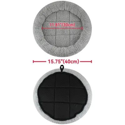 ZooVenture Lit rond pour chats et petits chiens