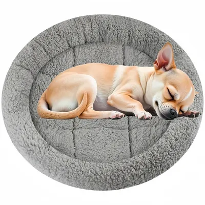 ZooVenture Lit rond pour chats et petits chiens ZooVenture Lit rond pour chats et petits chiens