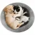 ZooVenture Lit rond pour chats et petits chiens ZooVenture Lit rond pour chats et petits chiens