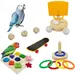ZooVenture Lot de jouets de formation pour oiseaux