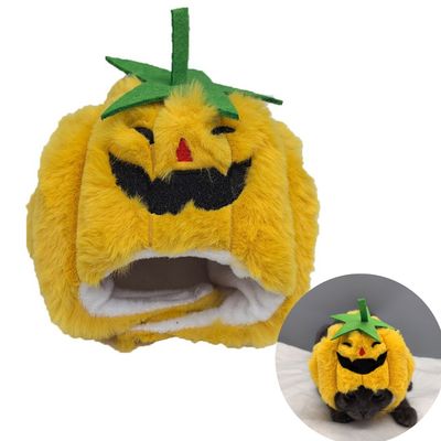 IntiMeg Chapeau citrouille d'Halloween pour chat