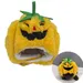 IntiMeg Chapeau citrouille d'Halloween pour chat