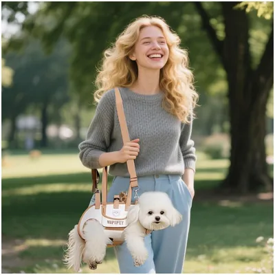 ZooVenture Sac à bandoulière avec harnais pour chiens