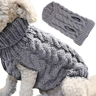IntiMeg Gestrickter Wollmantel für Hunde IntiMeg Gestrickter Wollmantel für Hunde