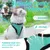 FurryFusion Harnais et laisse réfléchissants pour chat