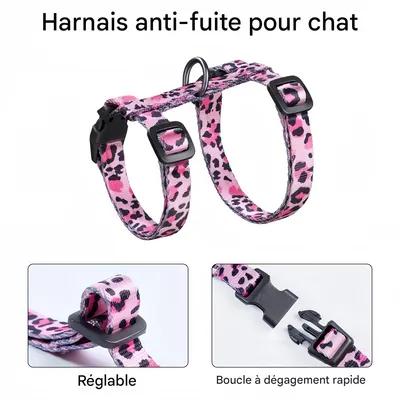 IntiMeg Ensemble harnais et corde pour chats IntiMeg Ensemble harnais et corde pour chats
