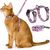 IntiMeg Ensemble harnais et corde pour chats