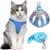 FurryFusion Harnais pour chat avec laisse et doublure réfléchissante