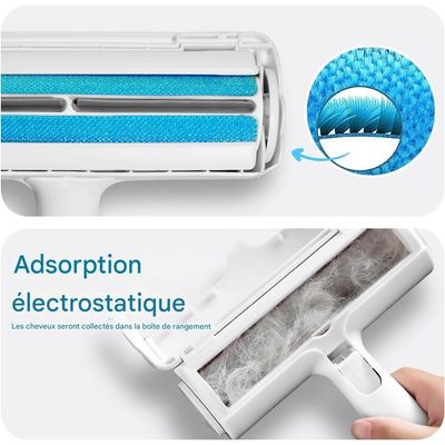 ZooVenture Brosse anti poils pour chats et chiens