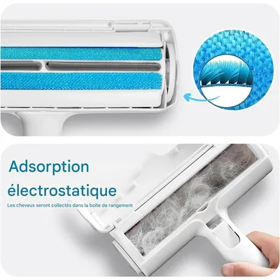 ZooVenture Brosse anti poils pour chats et chiens