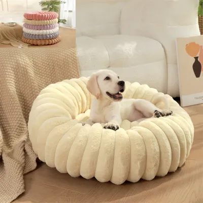 IntiMeg Lit en forme de donut pour chien et chat