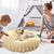 IntiMeg Lit en forme de donut pour chien et chat