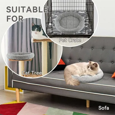 IntiMeg Lit rond pour chat et petit chien