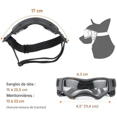 ZooVenture Gafas de sol para perros pequeños y medianos ZooVenture Gafas de sol para perros pequeños y medianos