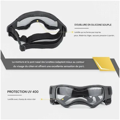 ZooVenture Gafas de sol para perros pequeños y medianos ZooVenture Gafas de sol para perros pequeños y medianos