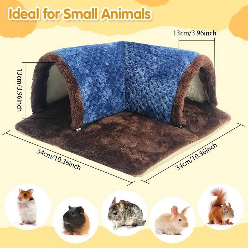 ZooVenture Tunnel amovible pour petits animaux