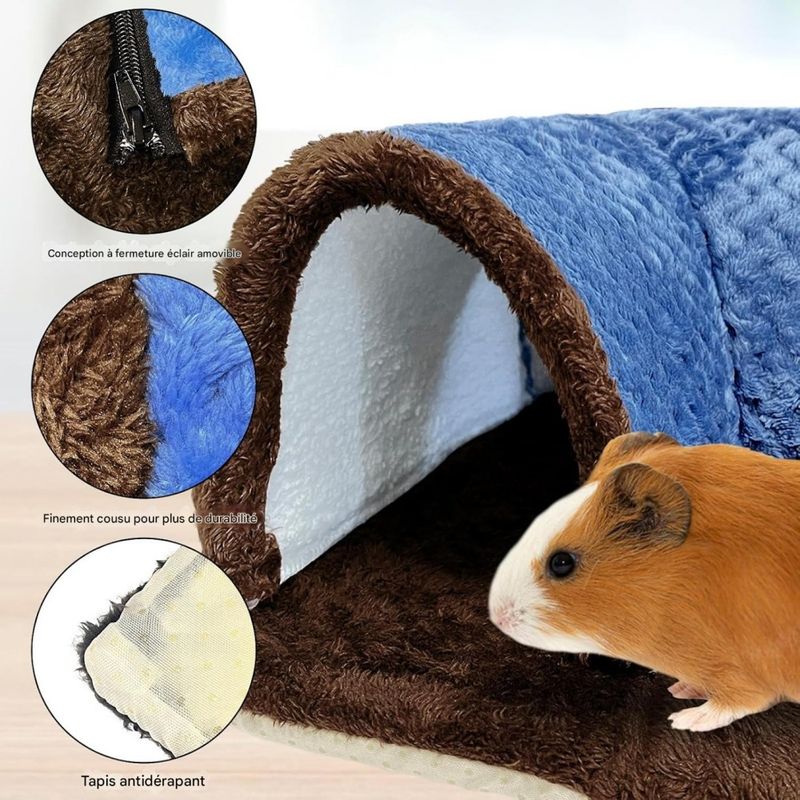 ZooVenture Tunnel amovible pour petits animaux