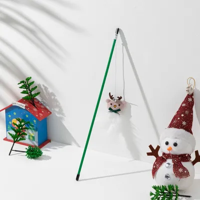 IntiMeg Série de Noël - Canne à pêche Teaser pour chat